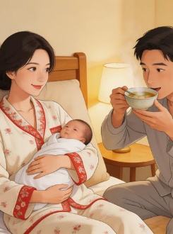 Tám Bát Canh Đen Ngày Ở Cữ