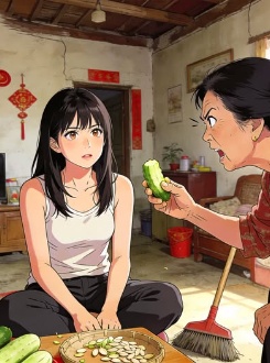 Về Quê Ăn Tết, Tôi Bị Ép Lấy Thanh Mai