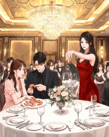 Trong Tiệc Đính Hôn, Anh Bóc Tôm Cho Người Khác