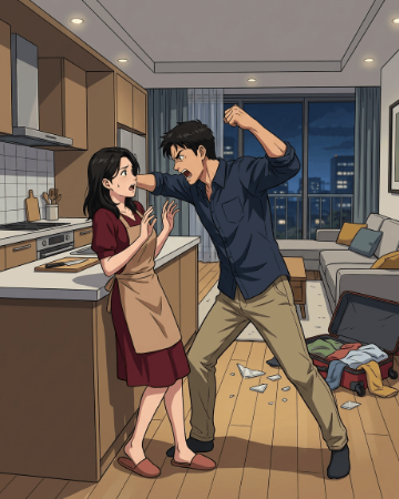 Chồng Đưa Con Gái Đi Du Lịch Bụi, Ba Tháng Sau Lại Trở Về Một Mình.