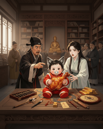 Lén Sinh Con Cho Kẻ Thù, Kết Quả Lộ Tai Sói