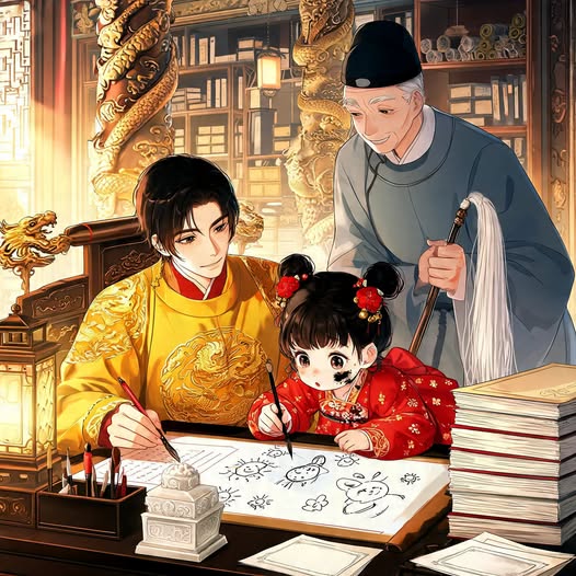 Nữ Đế Vi Hành Thưởng Trà