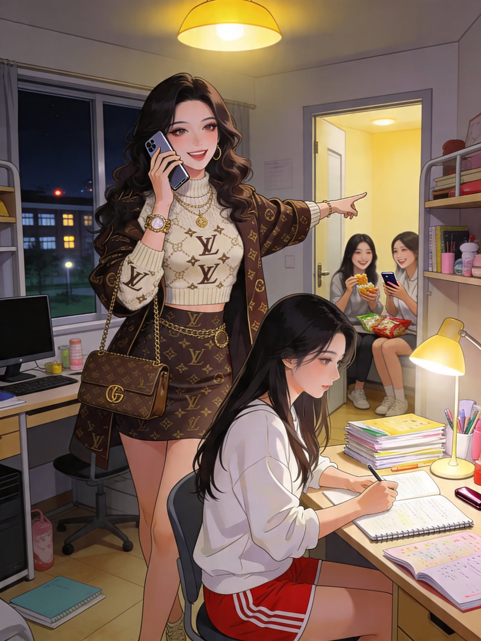 Nhân Viên Dọn Dẹp Bán Thời Gian Phát Hiện Ra Manh Mối