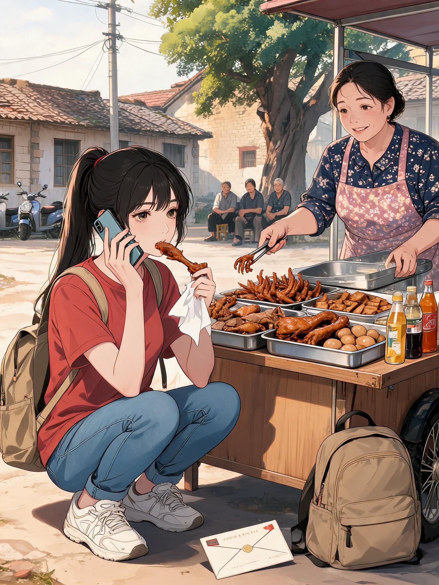 Ngày Tôi Nhận Giấy Báo Đại Học Bắc Kinh, Chú Vương Phá Sản
