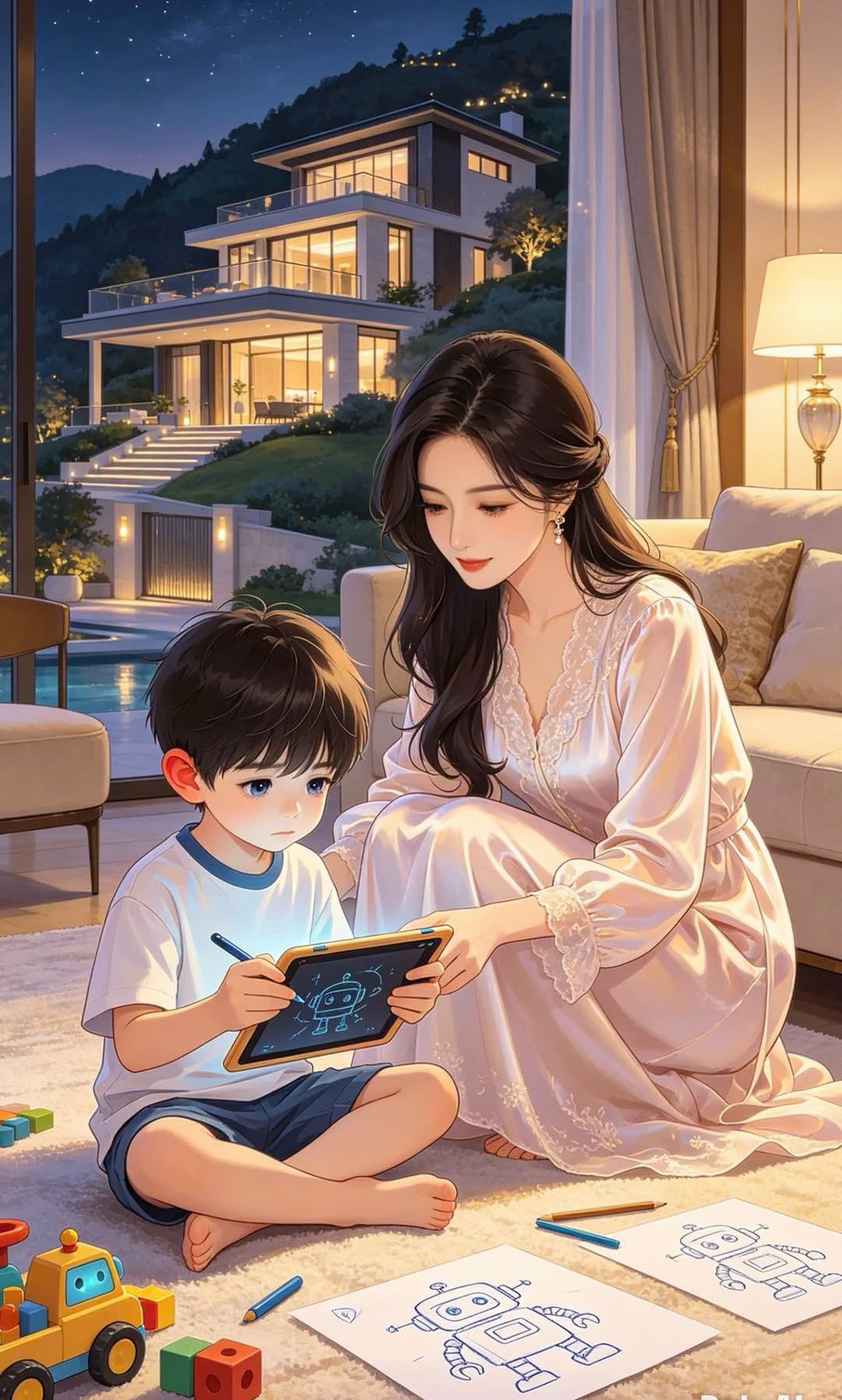 Sau Khi Liên Hôn, Tôi Thu Phục Đứa Cháu Trai Mất Giọng Trước Full