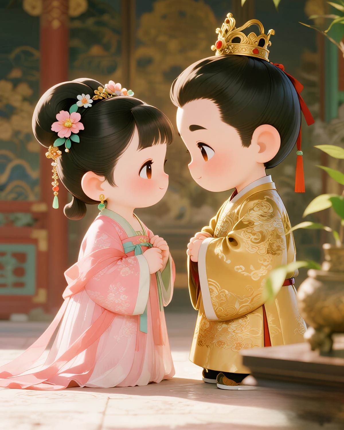 Búi Tóc Lệch Của Thái Tử Phi