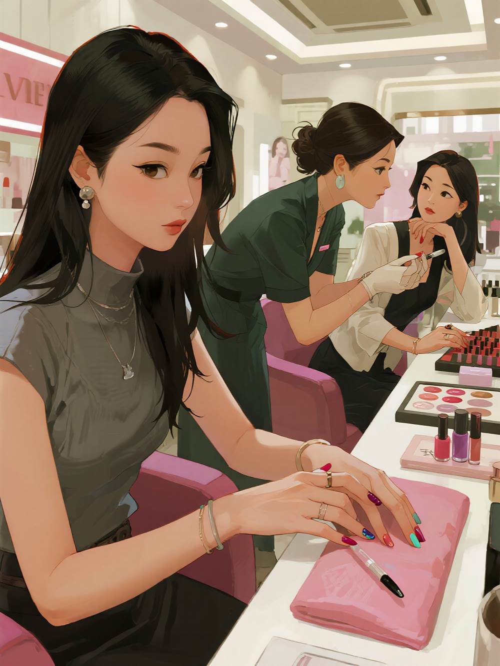 Đi Làm Nail Phát Hiện Chồng Ngoại Tình