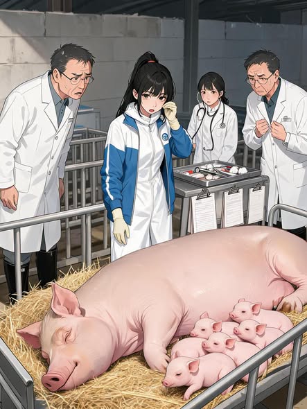Cô Gái Trong Chuồng Bò