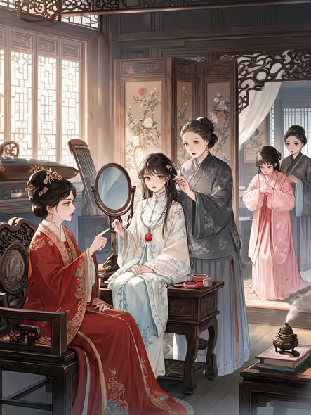 Hồng Mai Nở Dưới Tuyết